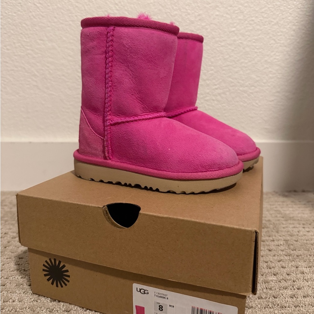 UGG Classic II Bright Pink Boots